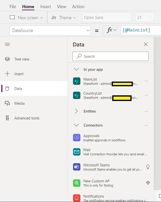 The Connection should show up