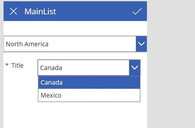 You should now have cascading dropdowns.