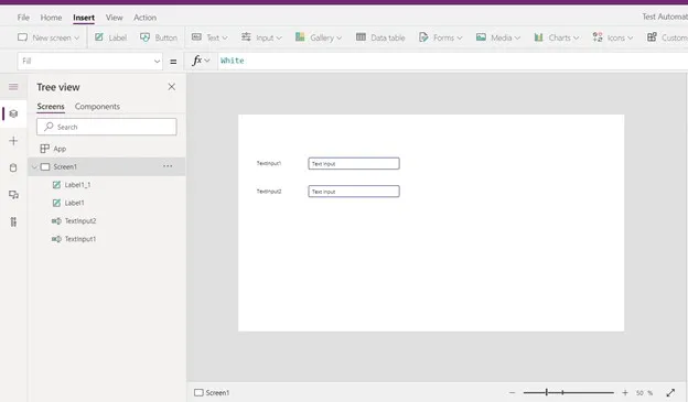Creating a List named "Test Site List Only"