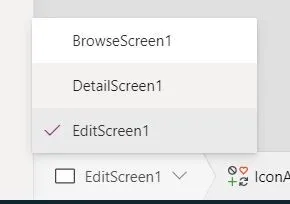 Let's go to the Edit Screen