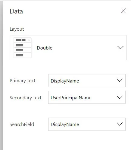 Fields of my ComboBox