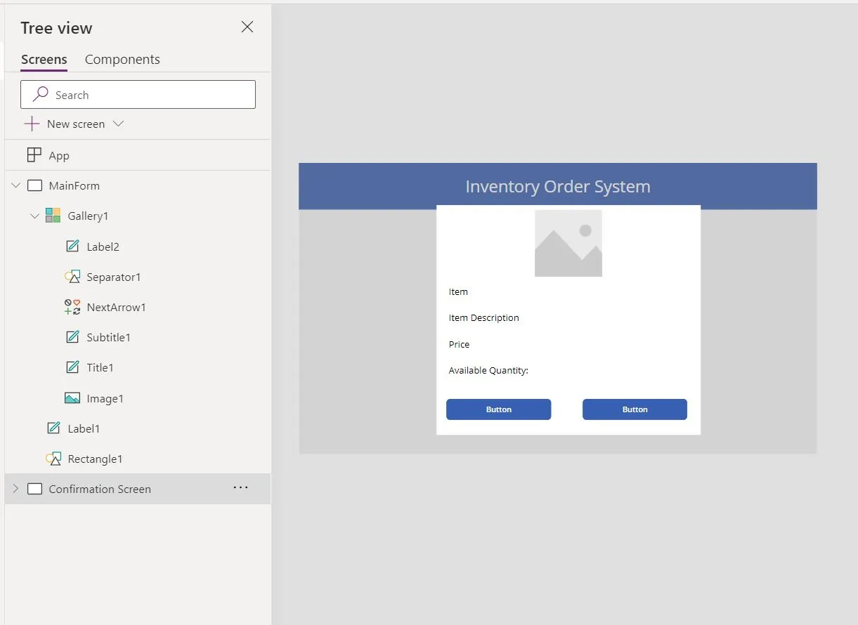 Adding Confirmation Screen