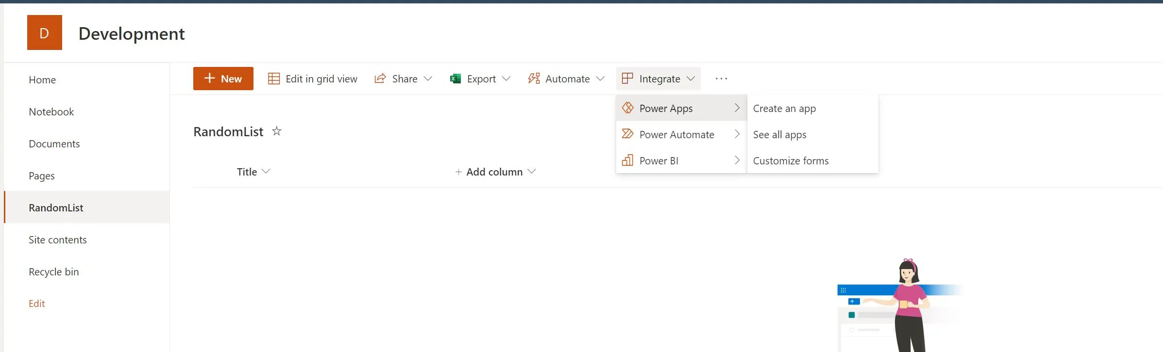 Creating a new PowerApps Form to replace the default list form