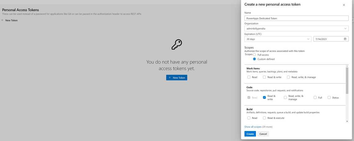 Generating the Access Code
