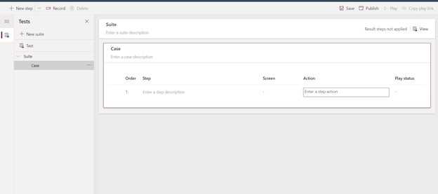 Creating a List named "Test Site List Only"
