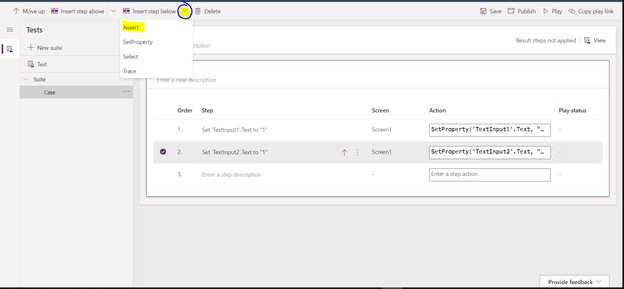 Creating a List named "Test Site List Only"