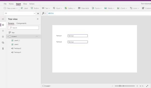Creating a List named "Test Site List Only"