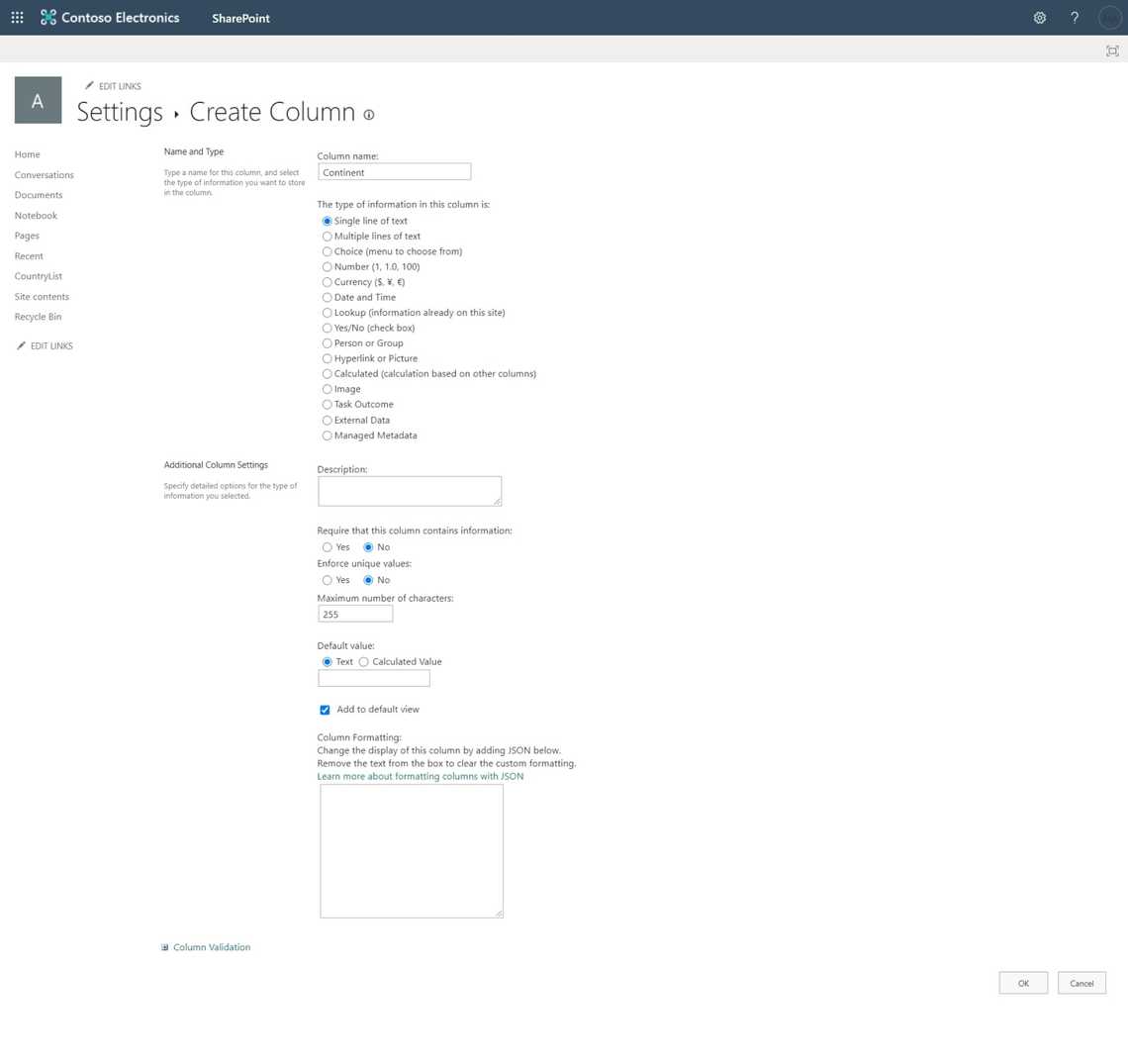 Adding a Column