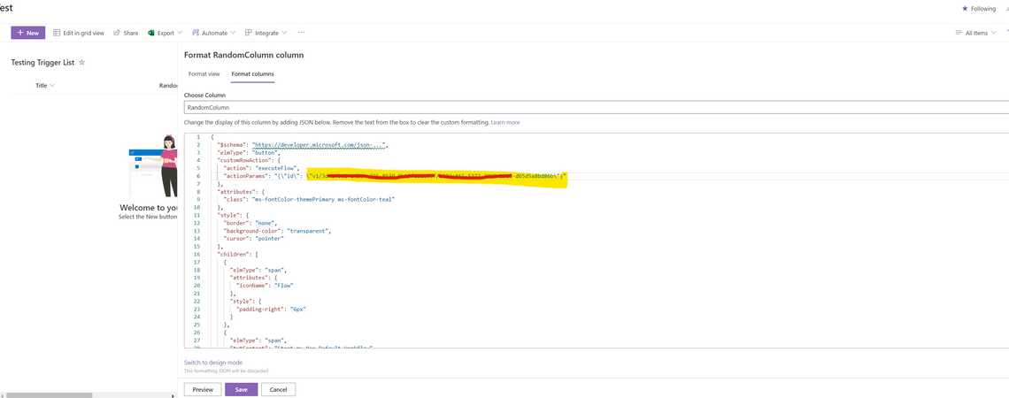 How it should look like after formatting.